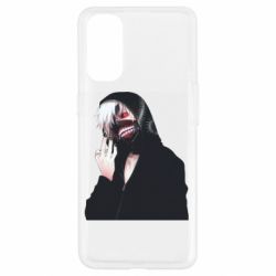 Чехол для Oppo Reno 4 Kaneki Portrait - PrintSalon