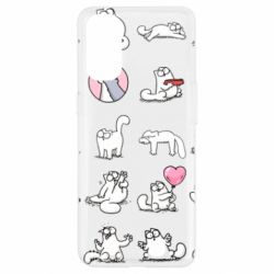 Чохол для Oppo Reno 4Кот Саймона емоції - PrintSalon