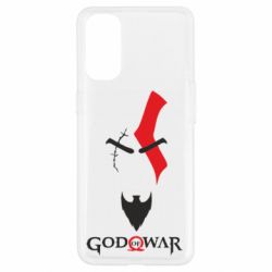 Чехол для Oppo Reno 4 Kratos - God of war - PrintSalon