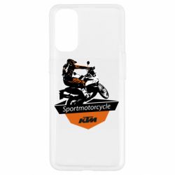 Чехол для Oppo Reno 4 KTM Sportmotorcycle Art - PrintSalon