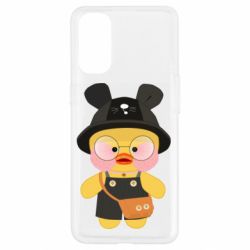 Чехол для Oppo Reno 4 Лалафанфан в панаме - PrintSalon