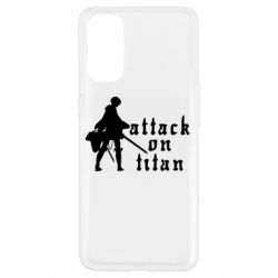 Чохол для Oppo Reno 4Levi from Attack on Titan - PrintSalon