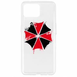 Чохол для Oppo Reno 4 Lite Амбрела арт бризки - PrintSalon