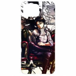 Чохол для Oppo Reno 4 Lite Attack on Titan Кapral Levi - PrintSalon