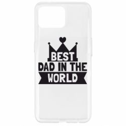 Чохол для Oppo Reno 4 Lite Best dad in the world - PrintSalon