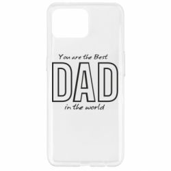 Чехол для Oppo Reno 4 Lite Best dad text