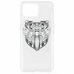 Чехол для Oppo Reno 4 Lite Bike Shield Art - PrintSalon