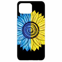 Чехол для Oppo Reno 4 Lite Большой подсолнух Украина
