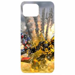 Чохол для Oppo Reno 4 Lite Bumblebee and Optimus Prime - PrintSalon