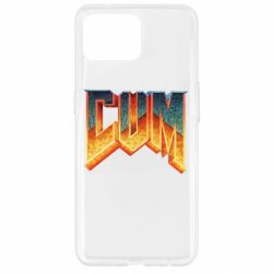 Чехол для Oppo Reno 4 Lite Cum Doom logo - PrintSalon