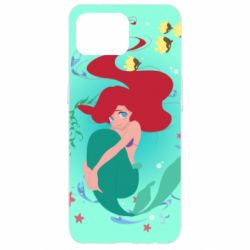 Чохол для Oppo Reno 4 Lite Cute and shy Ariel - PrintSalon