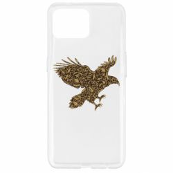 Чехол для Oppo Reno 4 Lite Eagle feather - PrintSalon