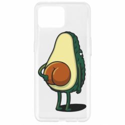 Чехол для Oppo Reno 4 Lite Funny avocado - PrintSalon