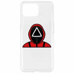 Чехол для Oppo Reno 4 Lite Игра в кальмара Soldier - PrintSalon