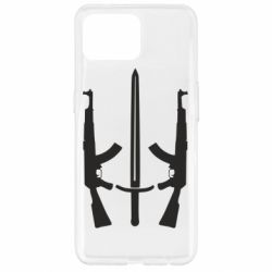 Чохол для Oppo Reno 4 Lite Герб добровольчих батальйонів - PrintSalon