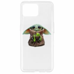 Чехол для Oppo Reno 4 Lite Grogu and Kermit - PrintSalon