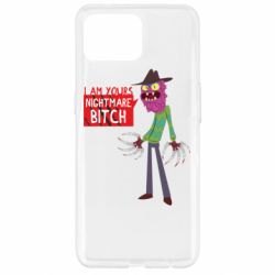 Чехол для Oppo Reno 4 Lite I am yours nightmare BITCH - PrintSalon