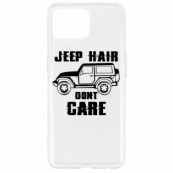 Чехол для Oppo Reno 4 Lite Jeep hair don't care - PrintSalon