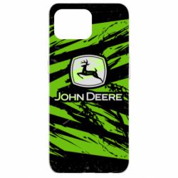 Чохол для Oppo Reno 4 Lite John Deere and green background - PrintSalon