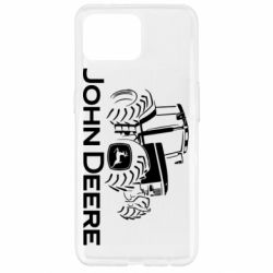 Чохол для Oppo Reno 4 Lite John Deere Logo, Tractor - PrintSalon