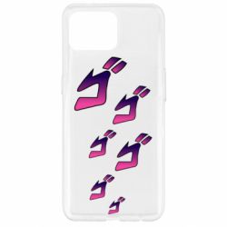 Чехол для Oppo Reno 4 Lite jojo hieroglyphs - PrintSalon