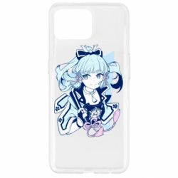 Чехол для Oppo Reno 4 Lite Kamisato Ayaka - PrintSalon