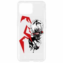 Чехол для Oppo Reno 4 Lite Канеки Кен - PrintSalon