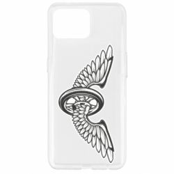 Чехол для Oppo Reno 4 Lite Колесо и крылья - PrintSalon