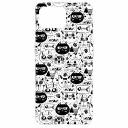 Чохол для Oppo Reno 4 Lite Коти патерн - PrintSalon