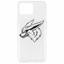 Чехол для Oppo Reno 4 Lite Kurama line art - PrintSalon