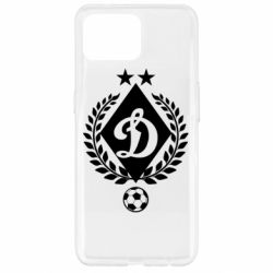 Чехол для Oppo Reno 4 Lite Лого Динамо с колосками