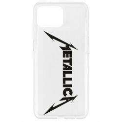 Чехол для Oppo Reno 4 Lite Logo Metallica - PrintSalon
