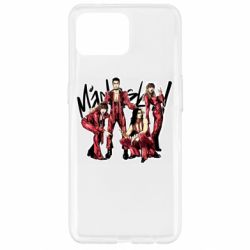 Чехол для Oppo Reno 4 Lite Maneskin band - PrintSalon