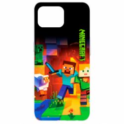 Чехол для Oppo Reno 4 Lite Майнкрафт