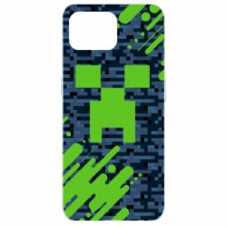Чехол для Oppo Reno 4 Lite Minecraft Creeper - PrintSalon
