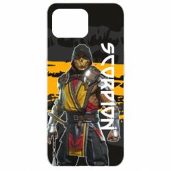 Чохол для Oppo Reno 4 Lite Mortal Kombat-Scorpion-PrintSalon Чохол для Oppo Reno 4 Lite Mortal Kombat-Scorpion