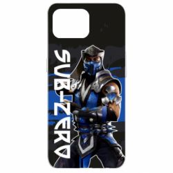 Чохол для Oppo Reno 4 Lite Mortal Kombat Sub-Zero-PrintSalon Чохол для Oppo Reno 4 Lite Mortal Kombat Sub-Zero