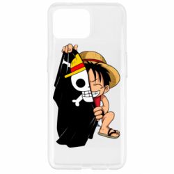 Чехол для Oppo Reno 4 Lite One piece chibi Luffy - PrintSalon