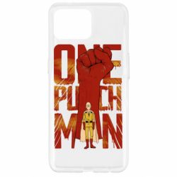Чохол для Oppo Reno 4 Lite One Punch Man Saitama - PrintSalon