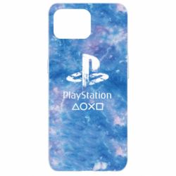 Чохол для Oppo Reno 4 Lite Playstation on tai dai background - PrintSalon