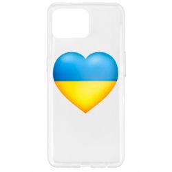 Чехол для Oppo Reno 4 Lite Серце патріота - PrintSalon