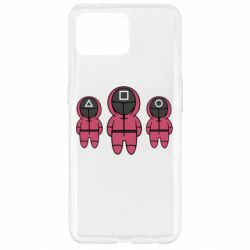 Чохол для Oppo Reno 4 Lite Солдати гра в Кальмара - PrintSalon