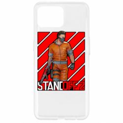 Чехол для Oppo Reno 4 Lite Standoff 2 Red Logo - PrintSalon