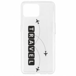 Чехол для Oppo Reno 4 Lite Travel and airplanes - PrintSalon