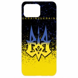 Чохол для Oppo Reno 4 Lite Ukraine, yellow blue - PrintSalon