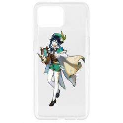 Чехол для Oppo Reno 4 Lite Venti Genshin Impact - PrintSalon