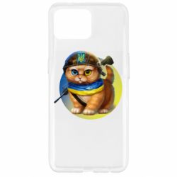 Чехол для Oppo Reno 4 Lite Военный котик - PrintSalon