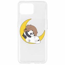 Чехол для Oppo Reno 4 Lite We bare bears sleep - PrintSalon