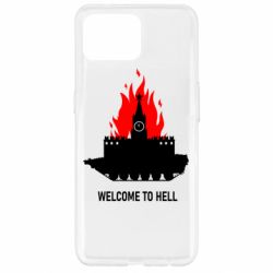 Чехол для Oppo Reno 4 Lite Welcome to Hell - PrintSalon