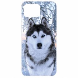 Чохол для Oppo Reno 4 Lite Winter Husky - PrintSalon